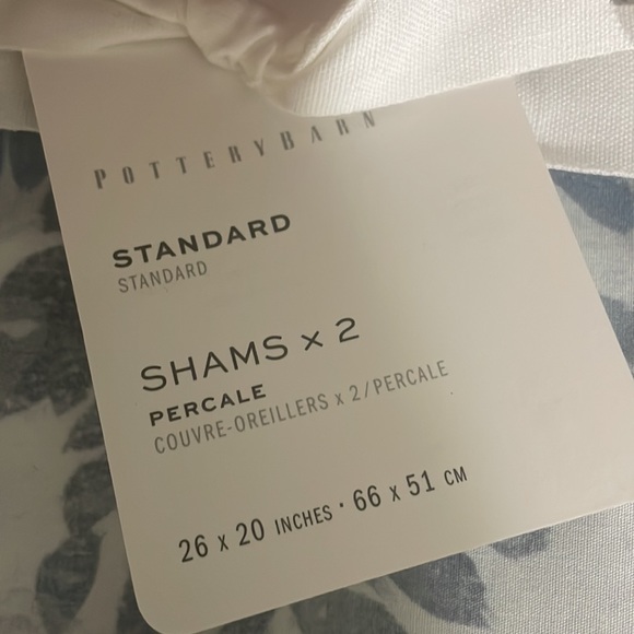 Pottery Barn Bedding Pottery Barn Layla Palm Organic Percale Sham